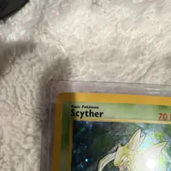 Pokemon Scyther 70 HP Jungle 10/64 Rare Holo Basic Unlimited 1999 Wizards - Image 4