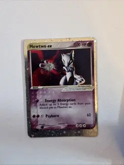 2003 POKEMON EX RUBY & SAPPHIRE #101 MEWTWO EX-HOLO - Image 1