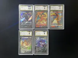 2024 Pokemon TCG S-CHN CS4aC 084/132 RR Umbreon V Eevee Holo PGS 9.5 Lot*5 LU57 - Image 1