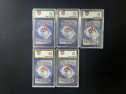2024 Pokemon TCG S-CHN CS4aC 084/132 RR Umbreon V Eevee Holo PGS 9.5 Lot*5 LU57 - Image 2