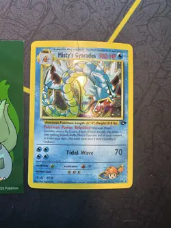 Pokemon Misty's Gyarados 13/132 Gym Challenge Holo Rare 087🔥LP MP +🔥 - Image 1