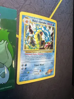 Pokemon Misty's Gyarados 13/132 Gym Challenge Holo Rare 087🔥LP MP +🔥 - Image 2