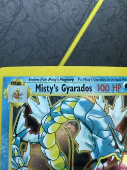 Pokemon Misty's Gyarados 13/132 Gym Challenge Holo Rare 087🔥LP MP +🔥 - Image 4