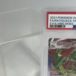 Rayquaza VMAX #111/203 PSA 10 Evolving Skies SWSH Pokemon TCG Full Art Holo #ML - Image 3