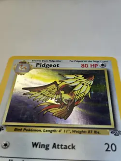 Pidgeot [Holo] Pokemon Jungle #8/64 [1st Edition] - Image 2