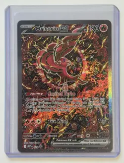 Pokemon Mega Evolutions Black Star Promo Illustration Rare Oricorio EX - Image 1