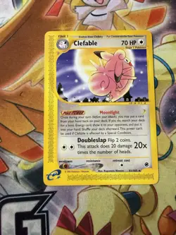 Clefable 41/165 - Expedition Set *NM* Rare Pokemon Card - Image 1