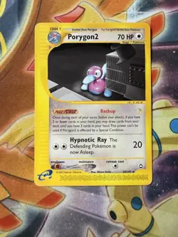 Porygon2 - 28/147 - Pokemon Aquapolis Non-Holo Card - Image 1