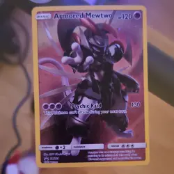 Pokemon Armored Mewtwo Promo Holo SM228 120 HP Sun & Moon English Card - Image 2