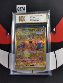 Pokemon TCG S-Chinese Charizard ex CSV5C 162/129 UR-Pyxis gold 10 - Image 1