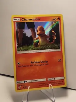 Charmander (Holo Common) 4/18 Detective Pikachu Holo Pokemon NM TCG - Image 1