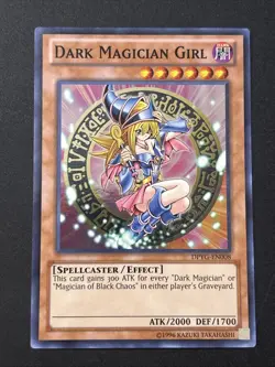 YUGIOH Super Rare Dark Magician Girl DPYG-EN008 NM! - Image 1