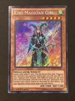 Kiwi Magician Girl - MVP1-ENS16 - Secret Rare - 1st Edition NM Yugioh YuGiOh! Th - Image 1