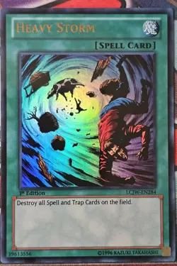 Yu-Gi-Oh! TCG Heavy Storm LCJW-EN284 1st Edition Ultra Rare - Image 1