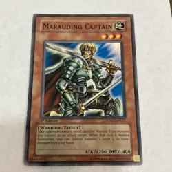 Yu-Gi-Oh! Konami Marauding Captain SDWS-EN007 Effect 1st Edition ATK/1200 DEF/4… - Image 1