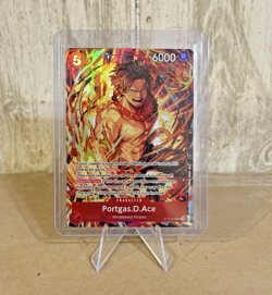 Portgas.D.Ace (Illustration Box Vol.5) Promo Foil ST15-005 One Piece CCG - Image 1