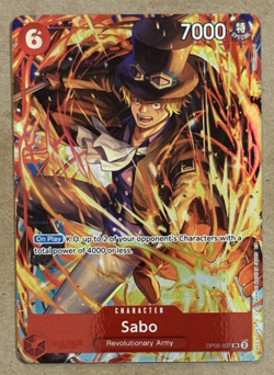 Sabo (Illustration Box Vol.5) Promo Foil OP05-007 One Piece CCG - Image 2