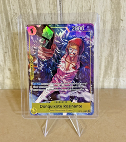 Donquixote Rosinante Foil Illustration Box Vol.6 Promo OP12-108 One Piece CCG - Image 1