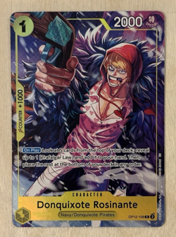Donquixote Rosinante Foil Illustration Box Vol.6 Promo OP12-108 One Piece CCG - Image 2