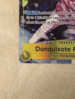 Donquixote Rosinante Foil Illustration Box Vol.6 Promo OP12-108 One Piece CCG - Image 5