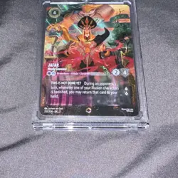Jafar - Newly Crowned ENCHANTED 210/204 HOLO Archazia's Island Disney Lorcana - Image 2