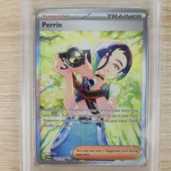 PSA 10 Perrin 220/167 Special Illustration Rare Twilight Masquerade Pokemon Card - Image 4