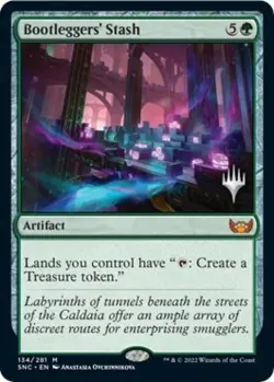 Bootleggers' Stash - Near Mint MTG Promo Pack: Streets of New Capenna - Image 1