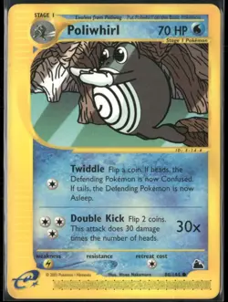 Poliwhirl 88/144 Skyridge Pokemon English Card (MP) - Image 1