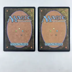 MTG Foil X2 Swamp Odyssey Magic The Gathering TCG Cards #339 & 340 - Image 3
