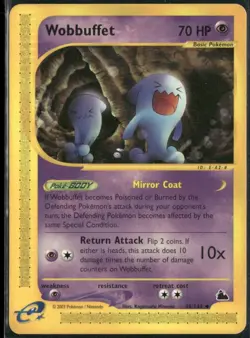 Wobbuffet 45/144 Skyridge Pokemon English Card (MP) - Image 1