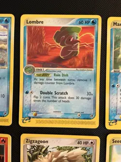 Lot Of 6 eReader Pokemon Cards 2003 Growlithe, Marill, Lotad, Seedot & More - NM - Image 3