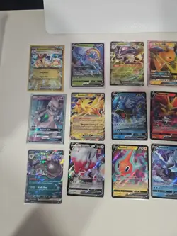 Pokemon TCG Mixed V & EX Card Lot (No Duplicates) – NM/LP #1 - Image 1