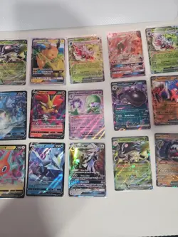 Pokemon TCG Mixed V & EX Card Lot (No Duplicates) – NM/LP #1 - Image 2