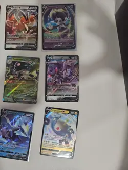 Pokemon TCG Mixed V & EX Card Lot (No Duplicates) – NM/LP #1 - Image 4