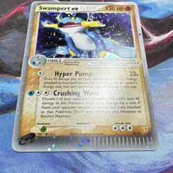 Nintendo Swampert ex Rare EX Holo Pokemon Card 95/95 Team Magma Aqua 150 HP 2004 - Image 4