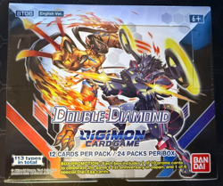 Digimon Card Game - BT06 Double Diamond Booster Box - Factory Sealed - Image 1