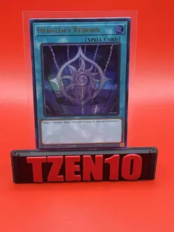 Yugioh Heraldry Reborn BLMM-EN162 1st Edition LP - Image 1