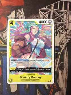 Jewelry Bonney (Heroines Battle Pack) P-113 One Piece Promotion Cards - Image 1