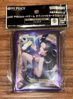 One Piece Boa Hancock 70 Card Sleeves Japanese New Factory Sealed Bandai - Image 1