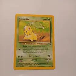 Chikorita - 54/111 - Pokemon Neo Genesis Unlimited Card WOTC NM - Image 1