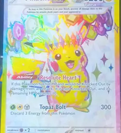 Pikachu ex 219/191 EX Ultra Rare Full Art Holo Sv08: Surging Sparks Pokemon Card - Image 1