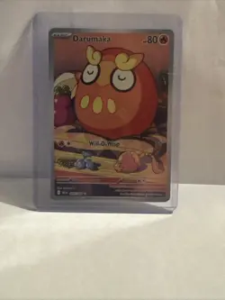 Pokemon TCG Darumaka Black Bolt Holo Card 097/086 Sv: Black Bolt Holo IR - Image 1