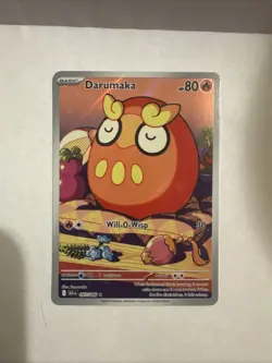 Pokemon TCG Darumaka Black Bolt Holo Card 097/086 Sv: Black Bolt Holo IR - Image 2