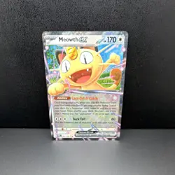 Pokemon Meowth EX Me03: Perfect Order 062/088 Rare Basic 170 HP Holo Card - Image 1