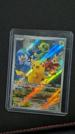 SV: Scarlet & Violet Promo Cards Pikachu #027 Sealed - Image 1