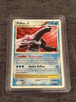 Pokemon Palkia LV.X Great Encounters Card 106/106 LP Great Eye Appeal 2008 - Image 1