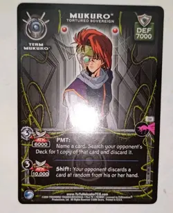 Yu Yu Hakusho TCG CCG Mukuro Tortured Sovereign C59 Unlimited Betrayal Card - Image 2