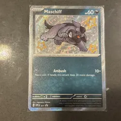 Maschiff 071 Sv: Scarlet & Violet Promo Cards Holo Shiny Black Star NM - Image 1