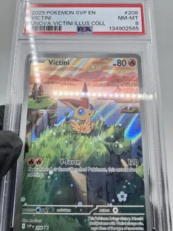 Victini 208 Sv: Scarlet & Violet Promo Cards Holo [PSA 8] - Image 4