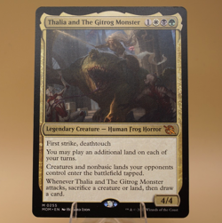 Thalia and The Gitrog Monster | 255 | Regular | Mythic | MoM | MTG | 2023 - Image 1